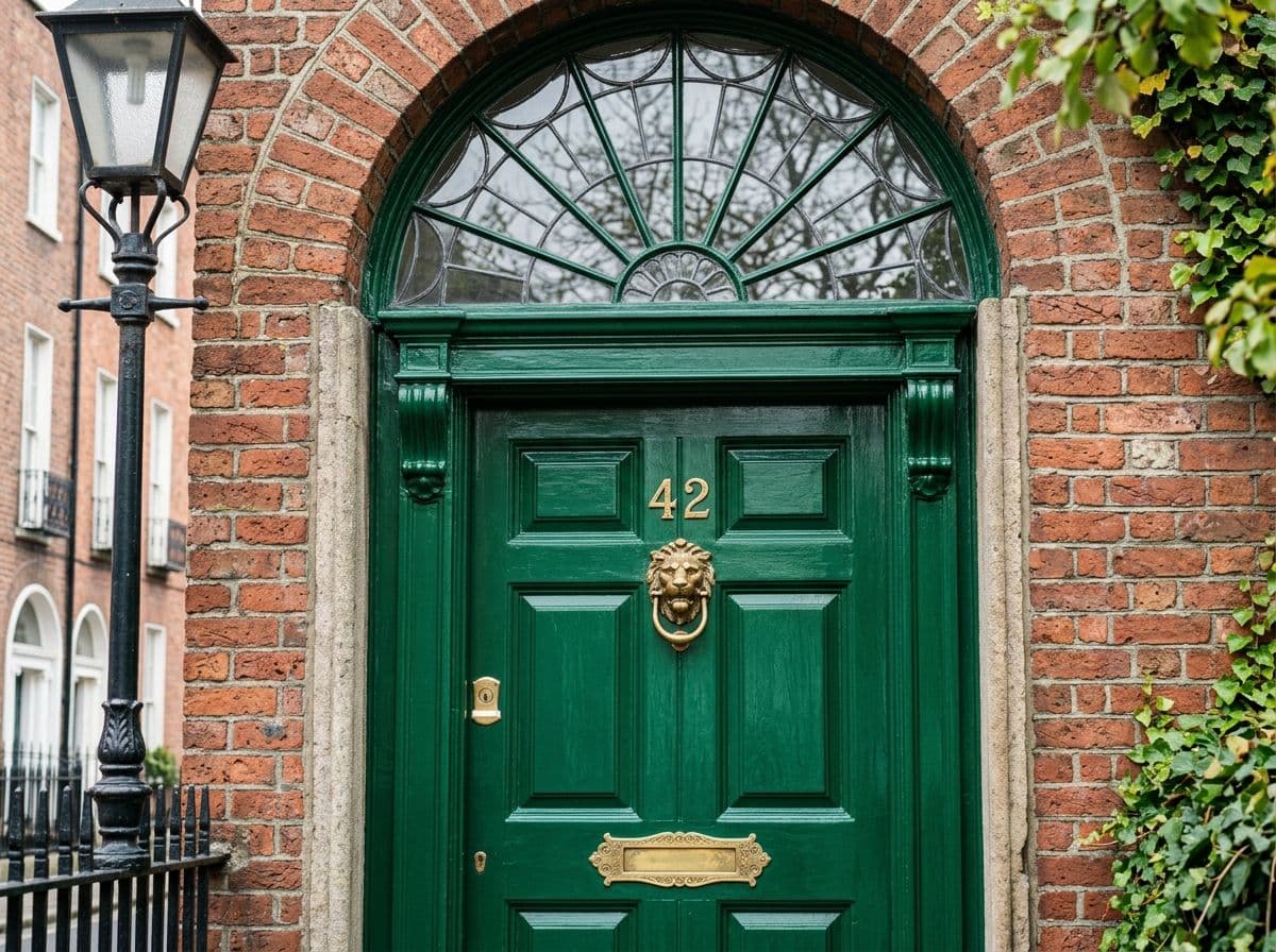 Classic Georgian Door in Dublin